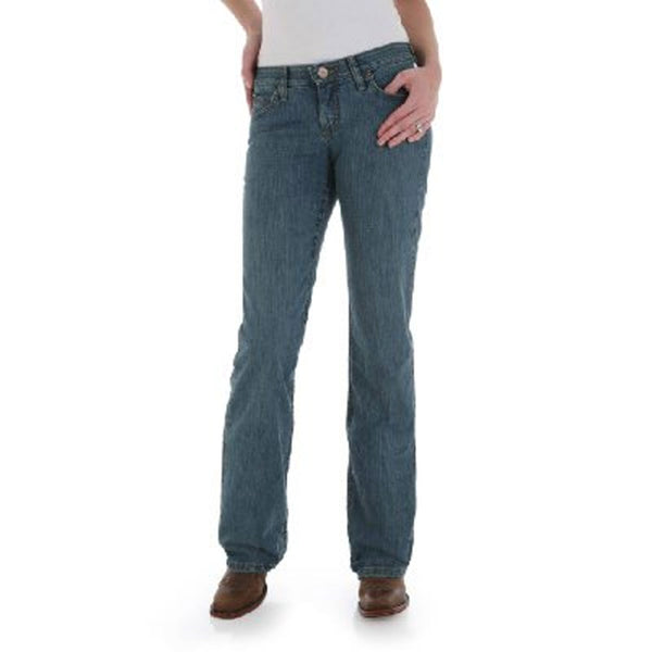 WRS40FL Wrangler Ladies Shiloh Jeans Flame Cowgirl Cut Ultimate Riding Jean